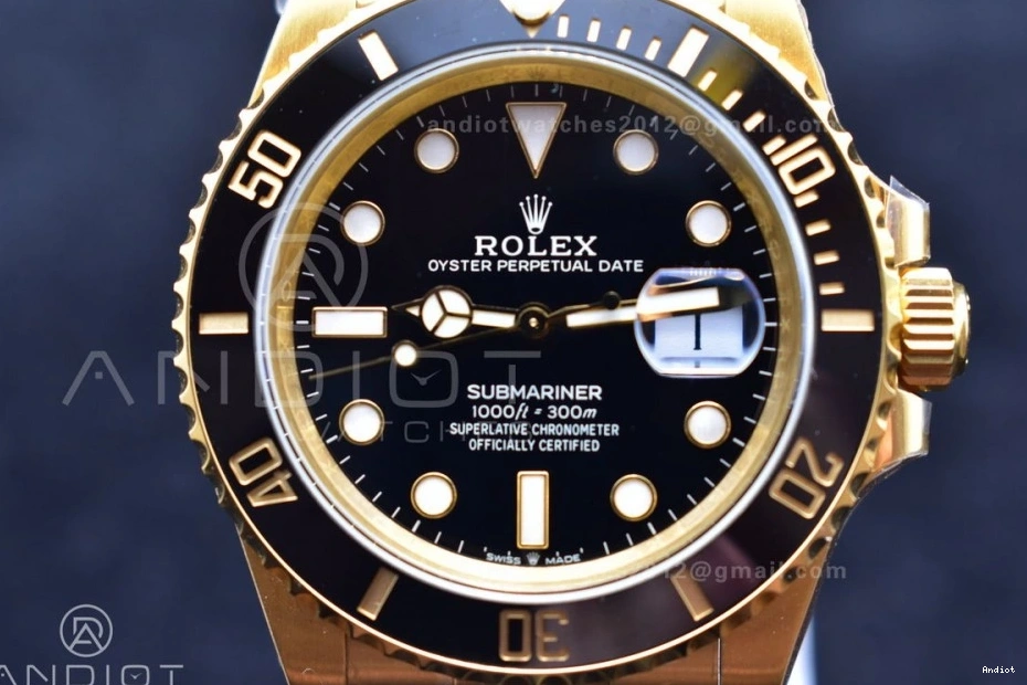 Steel YG 1:1 Ceramic 904L 126618 LN Edition Submariner Black VS3235 Best VSF 0314